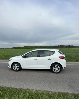 Dacia Sandero cena 42900 przebieg: 46125, rok produkcji 2021 z Wągrowiec małe 436